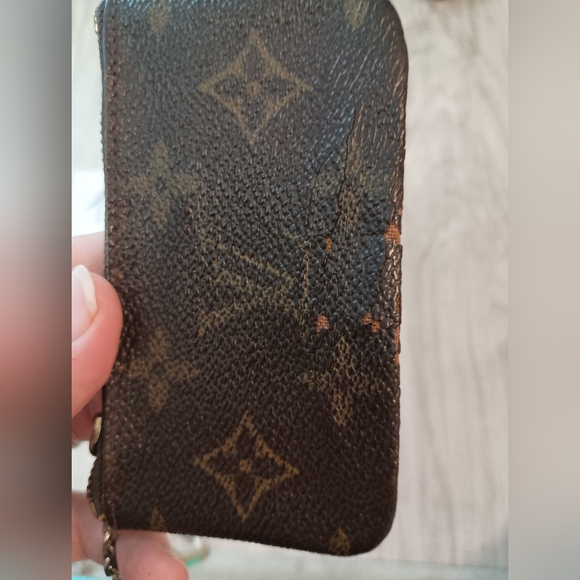 Louis Vuitton Monogram Pochette Cles Wallet Coin Purse/ Key Pouch - Picture 4 of 9